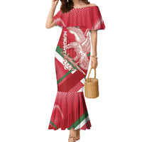 Custom Hungary Football Family Matching Mermaid Dress and Hawaiian Shirt Come On Magyarok