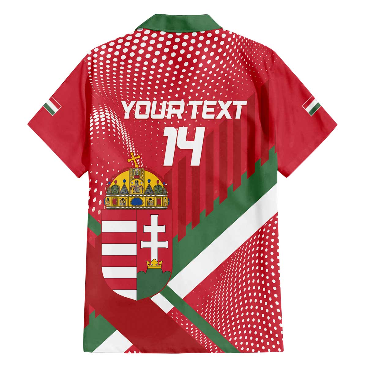 Custom Hungary Football Family Matching Off The Shoulder Long Sleeve Dress and Hawaiian Shirt Come On Magyarok