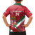 Custom Hungary Football Family Matching Short Sleeve Bodycon Dress and Hawaiian Shirt Come On Magyarok