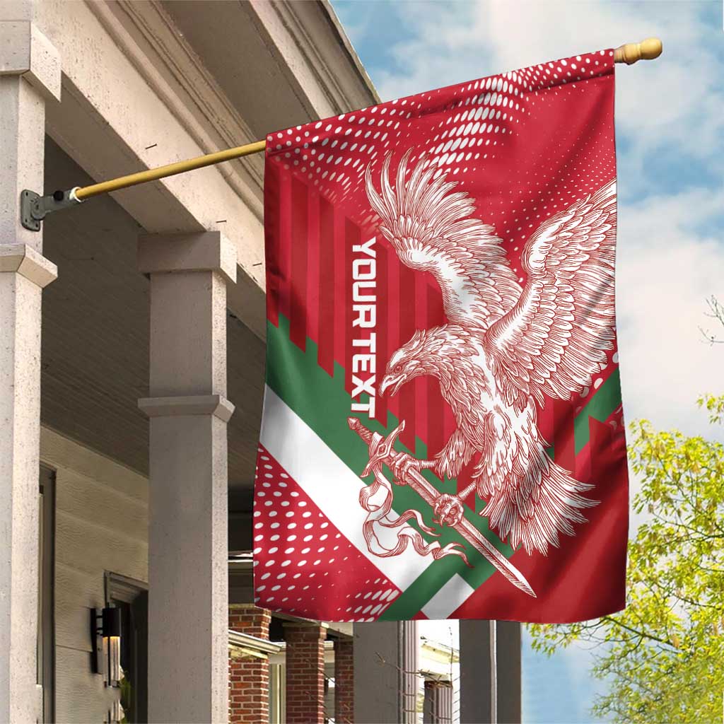 Custom Hungary Football Garden Flag Come On Magyarok