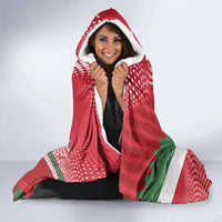 Custom Hungary Football Hooded Blanket Come On Magyarok