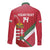Custom Hungary Football Long Sleeve Button Shirt Come On Magyarok