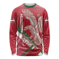 Custom Hungary Football Long Sleeve Shirt Come On Magyarok