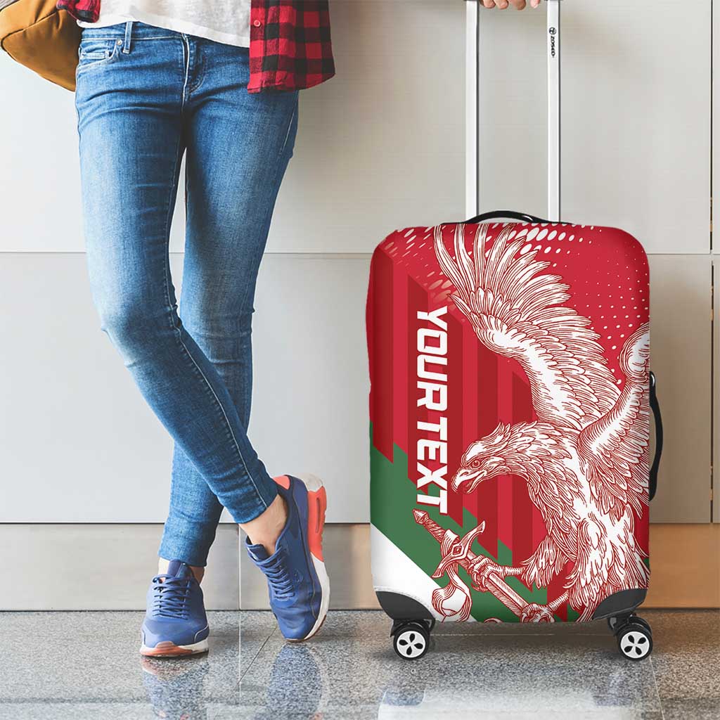 Custom Hungary Football Luggage Cover Come On Magyarok