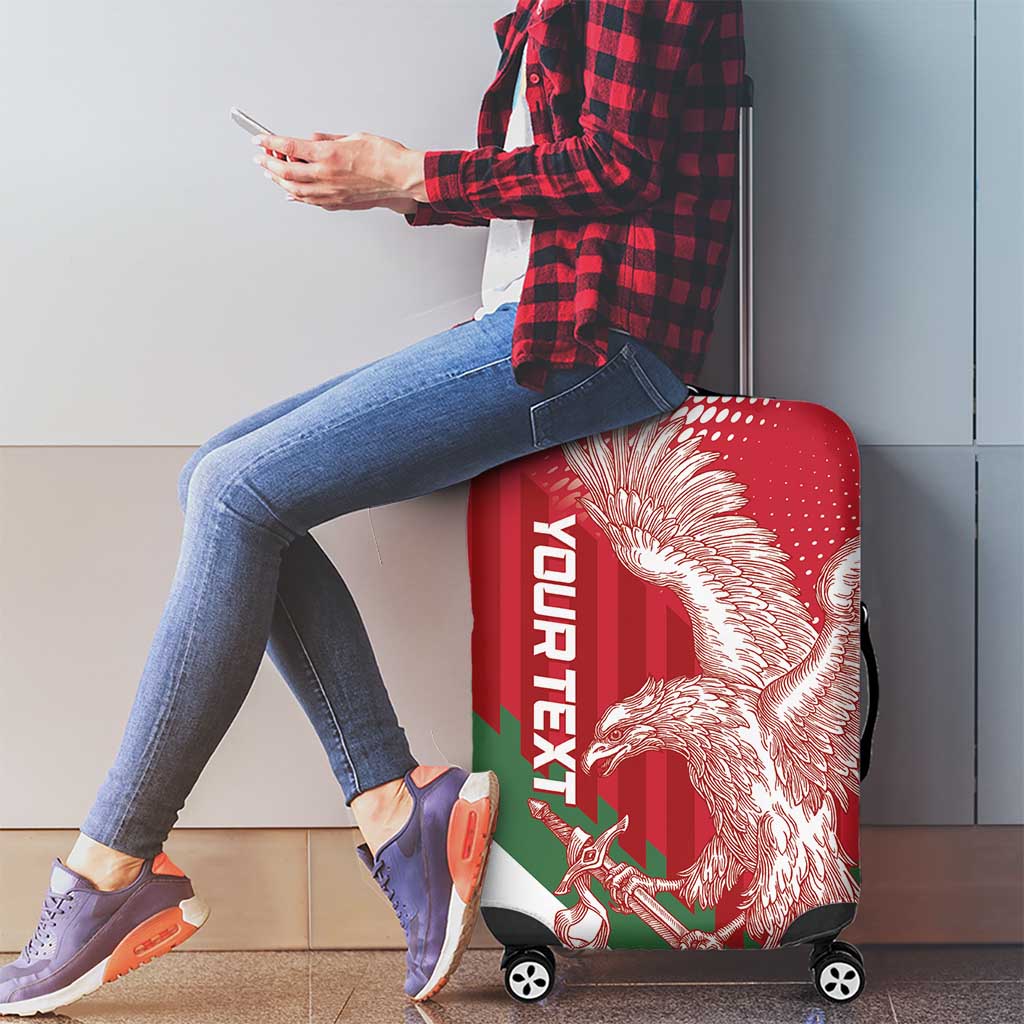 Custom Hungary Football Luggage Cover Come On Magyarok