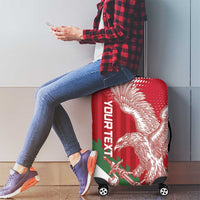 Custom Hungary Football Luggage Cover Come On Magyarok