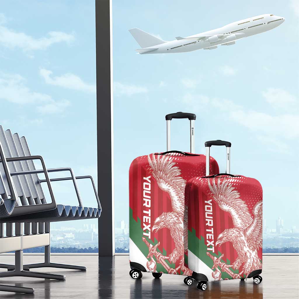 Custom Hungary Football Luggage Cover Come On Magyarok