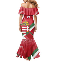 Custom Hungary Football Mermaid Dress Come On Magyarok