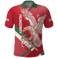 Custom Hungary Football Polo Shirt Come On Magyarok
