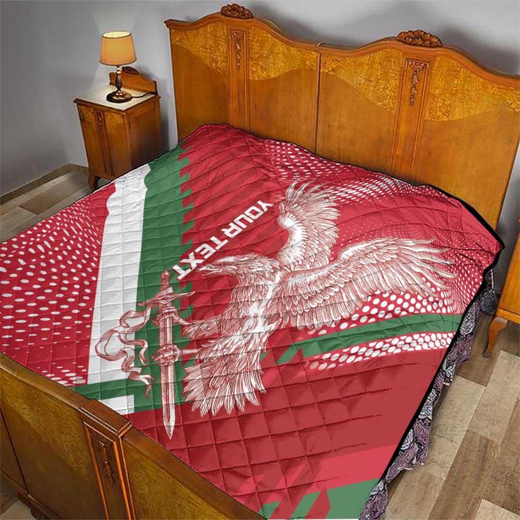 Custom Hungary Football Quilt Come On Magyarok