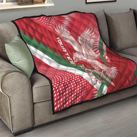 Custom Hungary Football Quilt Come On Magyarok