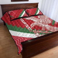 Custom Hungary Football Quilt Bed Set Come On Magyarok