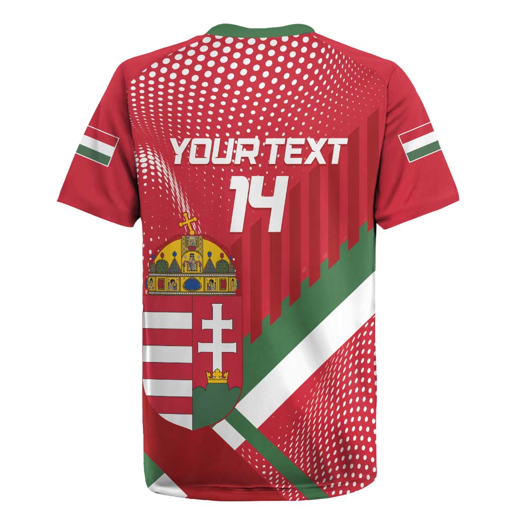 Custom Hungary Football Rugby Jersey Come On Magyarok