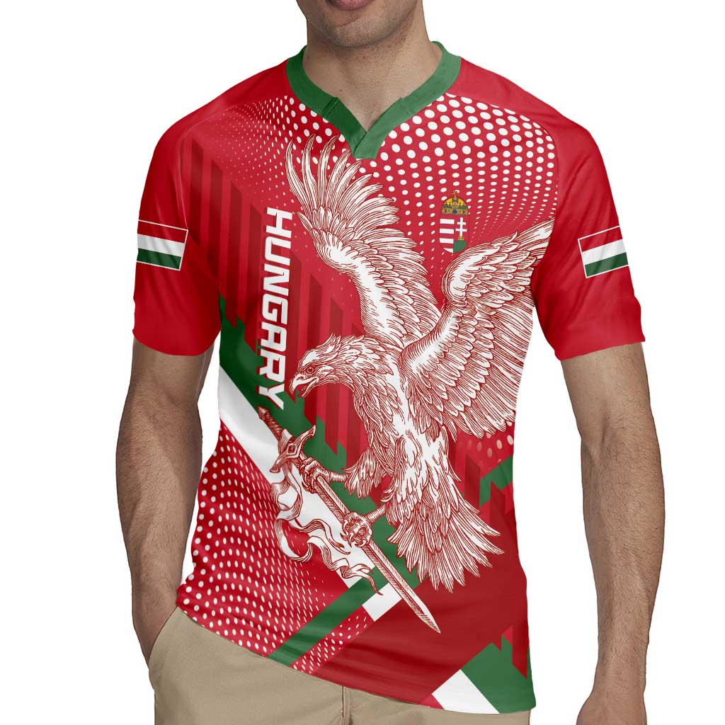 Custom Hungary Football Rugby Jersey Come On Magyarok