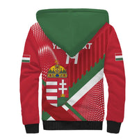 Custom Hungary Football Sherpa Hoodie Come On Magyarok