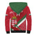 Custom Hungary Football Sherpa Hoodie Come On Magyarok