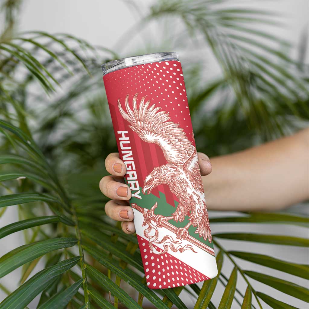 Custom Hungary Football Skinny Tumbler Come On Magyarok