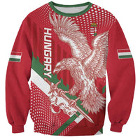 Custom Hungary Football Sweatshirt Come On Magyarok