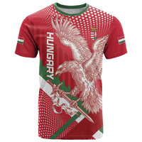 Custom Hungary Football T Shirt Come On Magyarok