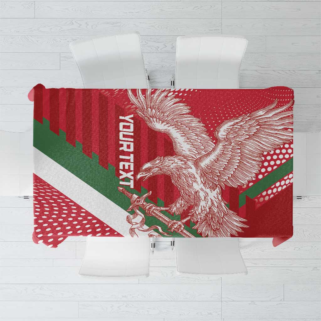 Custom Hungary Football Tablecloth Come On Magyarok