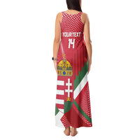 Custom Hungary Football Tank Maxi Dress Come On Magyarok