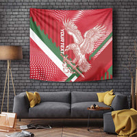 Custom Hungary Football Tapestry Come On Magyarok
