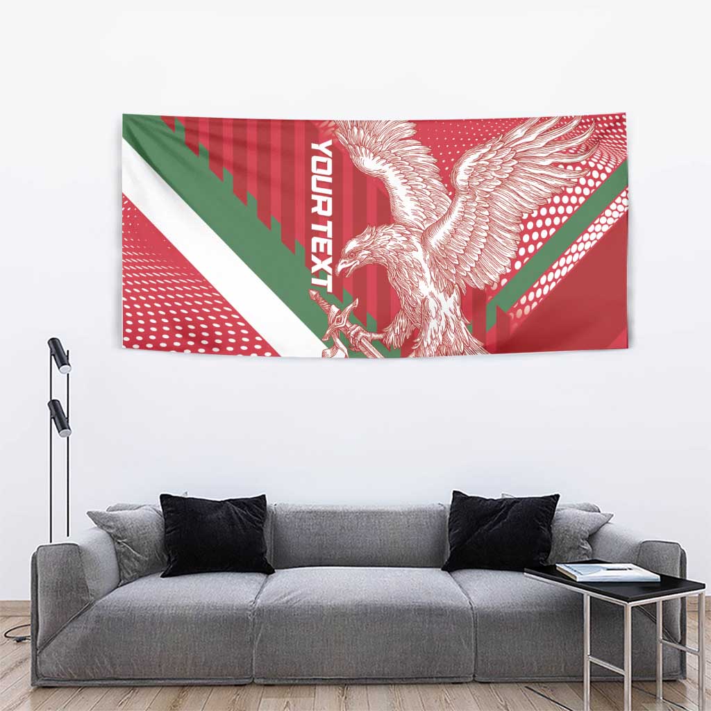 Custom Hungary Football Tapestry Come On Magyarok