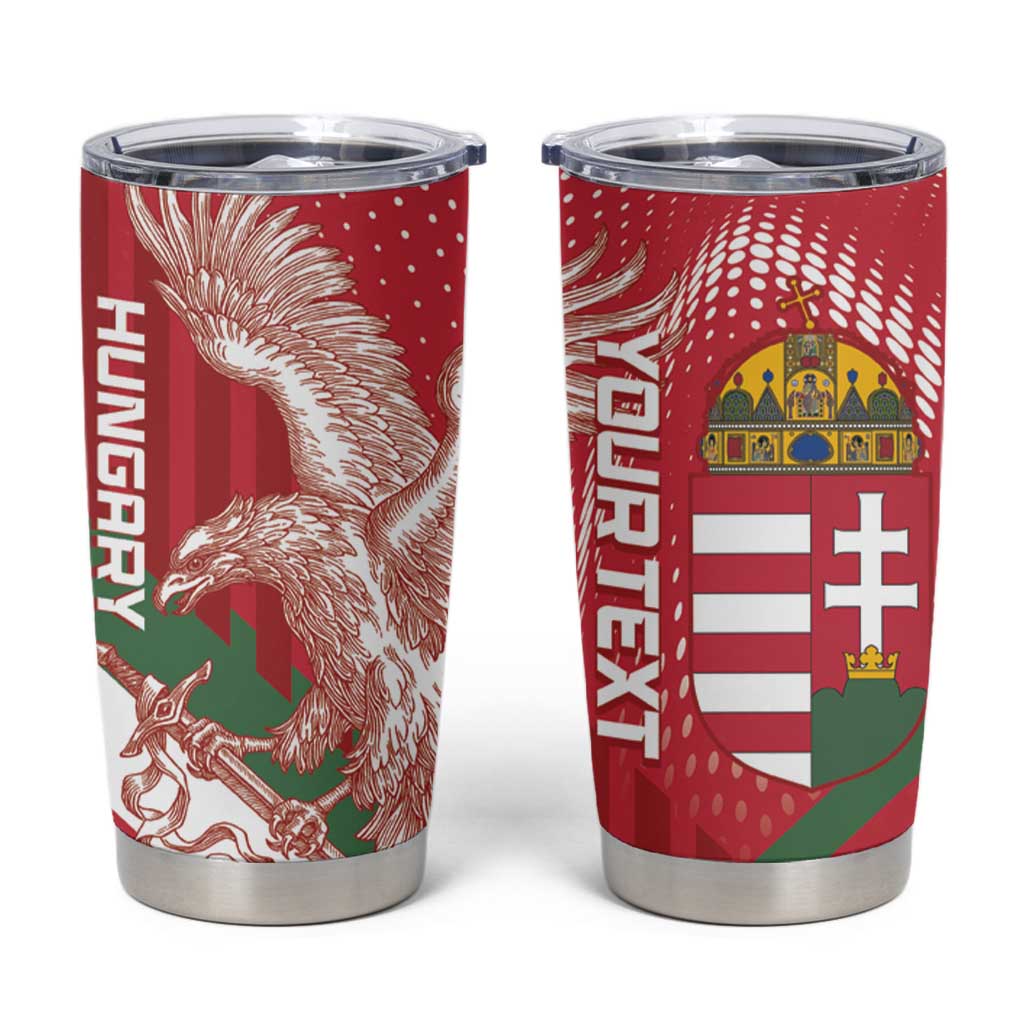 Custom Hungary Football Tumbler Cup Come On Magyarok