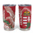 Custom Hungary Football Tumbler Cup Come On Magyarok