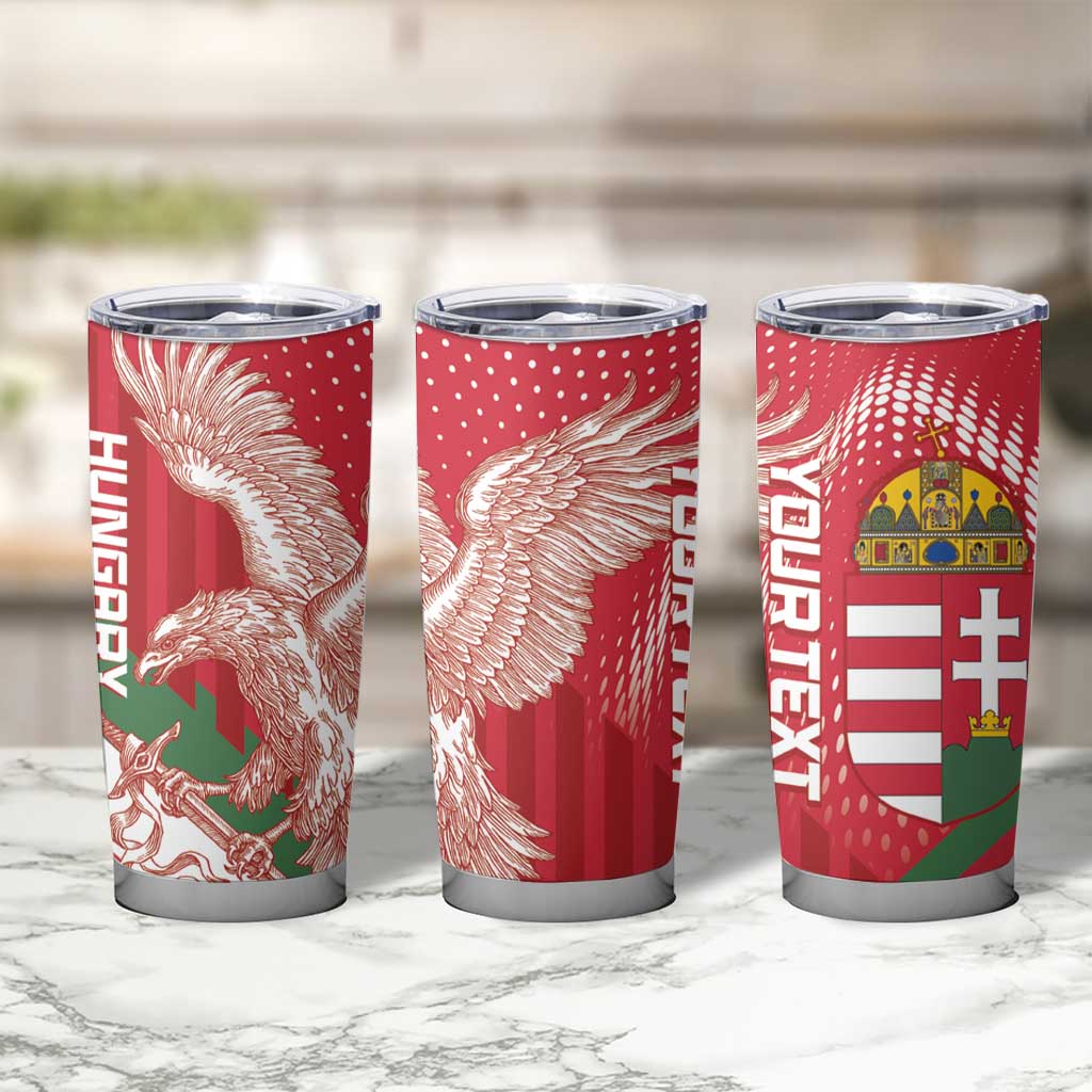 Custom Hungary Football Tumbler Cup Come On Magyarok
