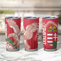 Custom Hungary Football Tumbler Cup Come On Magyarok
