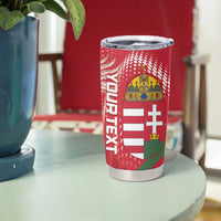 Custom Hungary Football Tumbler Cup Come On Magyarok