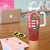 Custom Hungary Football Tumbler With Handle Come On Magyarok