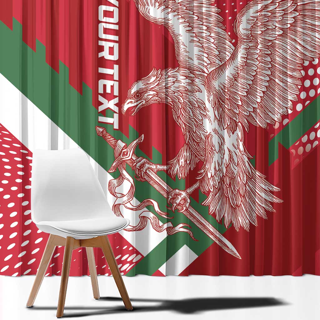 Custom Hungary Football Window Curtain Come On Magyarok