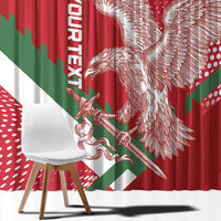 Custom Hungary Football Window Curtain Come On Magyarok