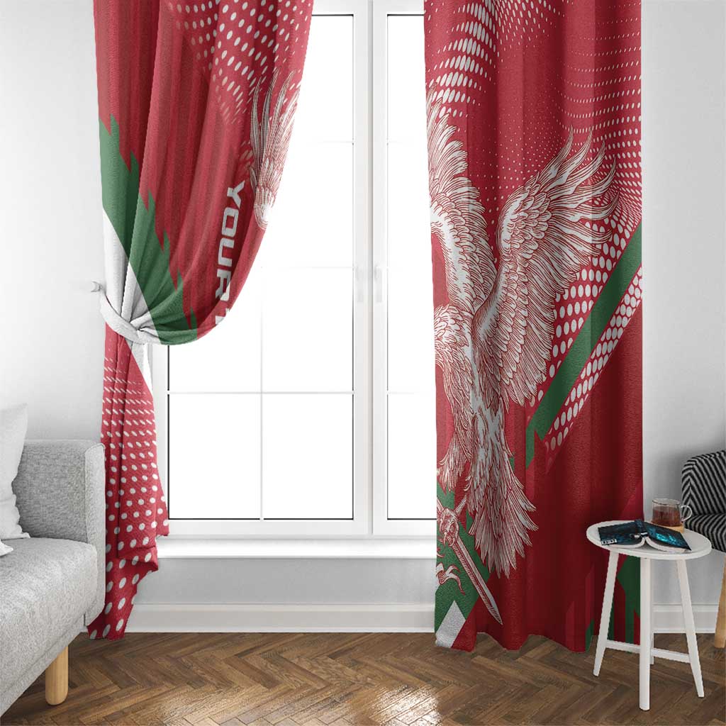 Custom Hungary Football Window Curtain Come On Magyarok