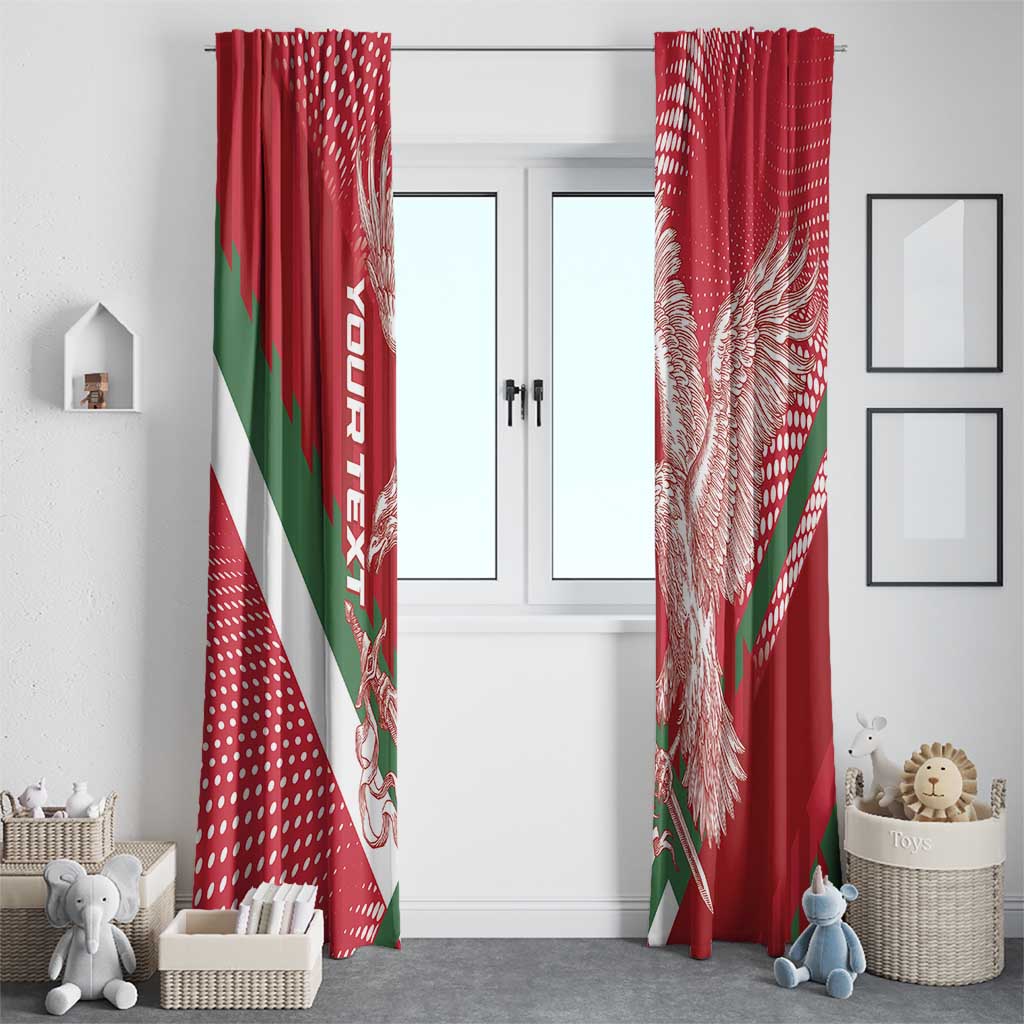 Custom Hungary Football Window Curtain Come On Magyarok