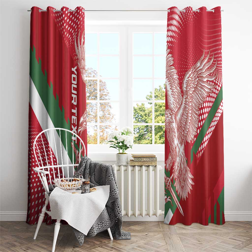 Custom Hungary Football Window Curtain Come On Magyarok