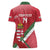 Custom Hungary Football Women Polo Shirt Come On Magyarok