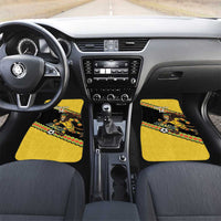 Jamaica 2026 Football Custom Car Mats Go Reggae Boyz Rasta Lion Sporty