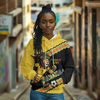 Jamaica 2026 Football Custom Hoodie Go Reggae Boyz Rasta Lion Sporty