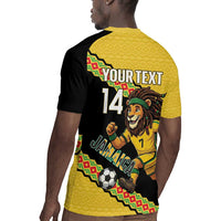 Jamaica 2026 Football Custom Rugby Jersey Go Reggae Boyz Rasta Lion Sporty