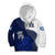 Scotland Rugby Kid Hoodie Thistle Unique Go Scottish Blue Version - Wonder Print Shop