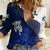 Scotland Rugby Women Casual Shirt Thistle Unique Go Scottish Blue Version - Wonder Print Shop
