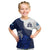 (Custom Text And Number) Scotland Rugby Kid T Shirt Thistle Unique Go Scottish Blue Version - Wonder Print Shop
