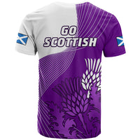 Scotland Rugby T Shirt Thistle Unique Go Scottish Purple Version - Wonder Print Shop