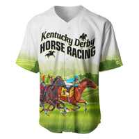 Personalised Kentucky Horse Racing Baseball Jersey 2023 Dynamic - Wonder Print Shop