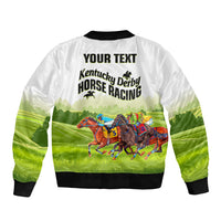 Personalised Kentucky Horse Racing Bomber Jacket 2023 Dynamic - Wonder Print Shop
