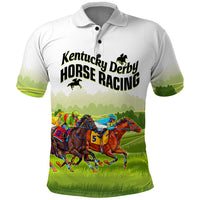 Custom Kentucky Horse Racing Polo Shirt 2023 Dynamic - Wonder Print Shop