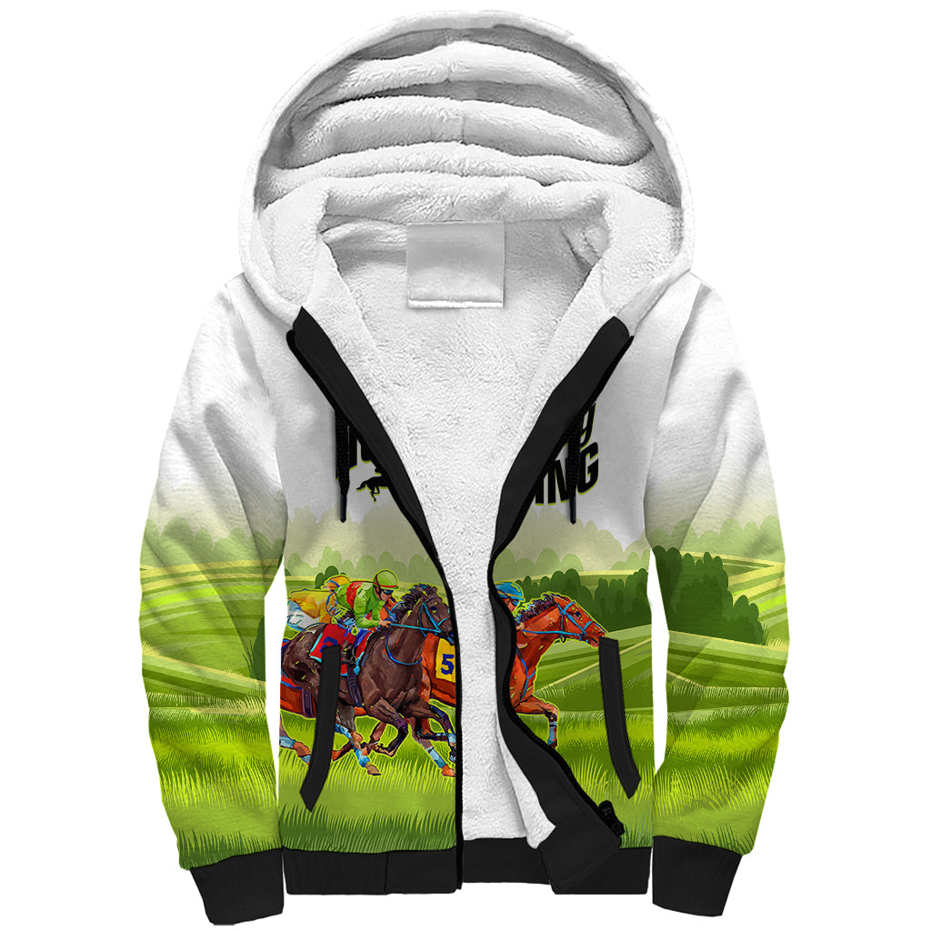 Personalised Kentucky Horse Racing Sherpa Hoodie 2023 Dynamic - Wonder Print Shop